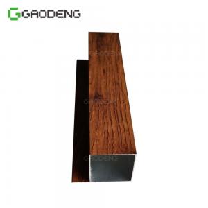 Cheap Wood Grain Extrusion Aluminum Profiles With Great Feeling wholesale