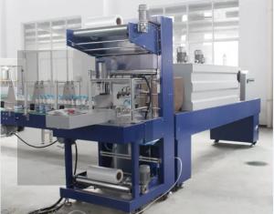 China High Speed Full Automatic Heat Seal Shrink Wrapper Machine With Pallet Tray Pad on sale