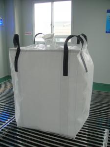 Cheap Circular / Tubular 1 ton bulk bags , Type A square bottom Soybean peanut bag storage bags wholesale