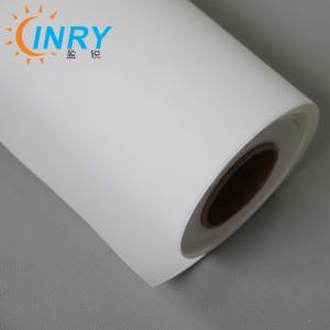 China New hot sell Eco-solvent 100% polyester inkjet canvas solvent printing fabric roll on sale