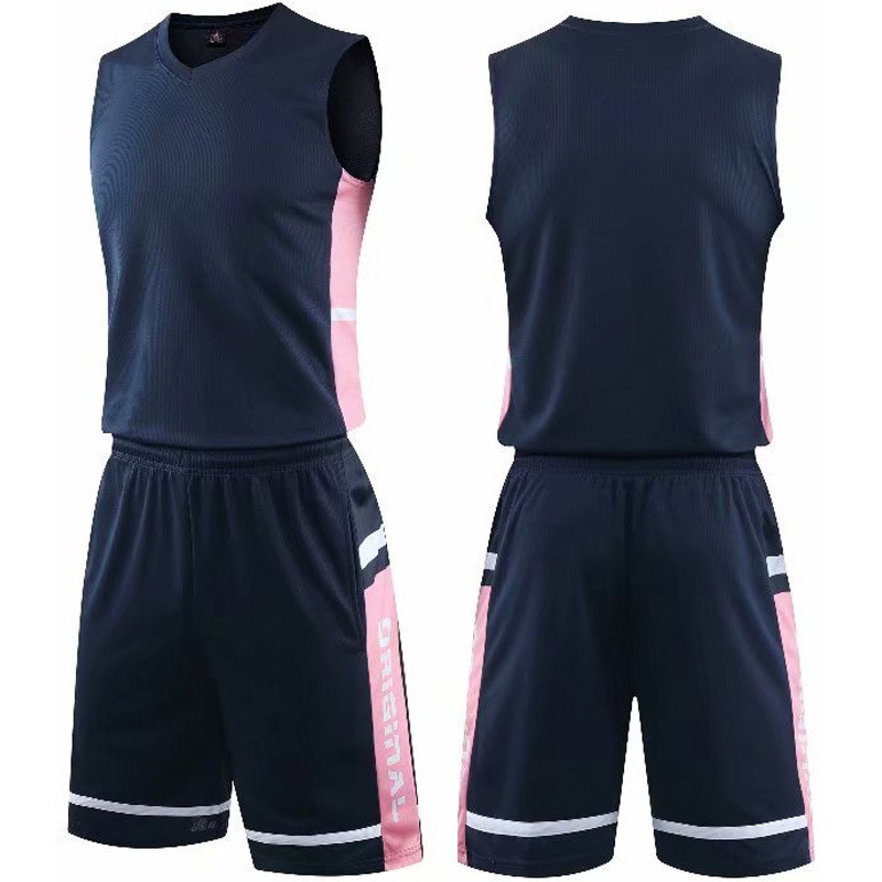 Cheap New Design Polyester Material Uniforms Quick-drying Youth Basketball Uniforms wholesale