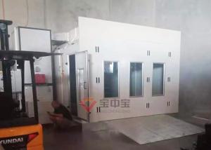 Cheap Auto Paint Spray Room AU / NZS Standard Spray Booth With Light Box Outside wholesale