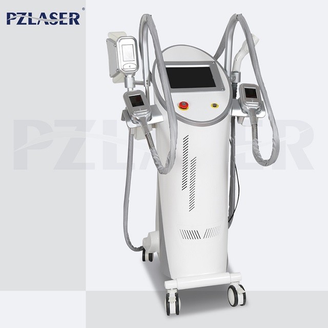 Buy cheap 4 Handpieces Lipolysis Fat Freezing Machine Vacuum Cavitation System High from wholesalers