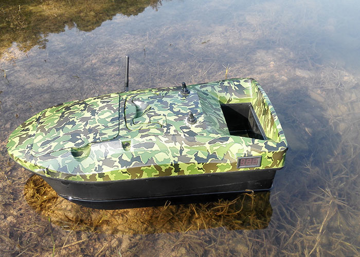 Cheap Remote control fish boat Camouflage battery power and ABS plastic wholesale
