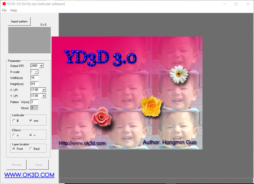 Cheap latest fly eye 3d lenticular software fly eye lens sheet printing software-butterfly 360 degree 3d and animation effect wholesale