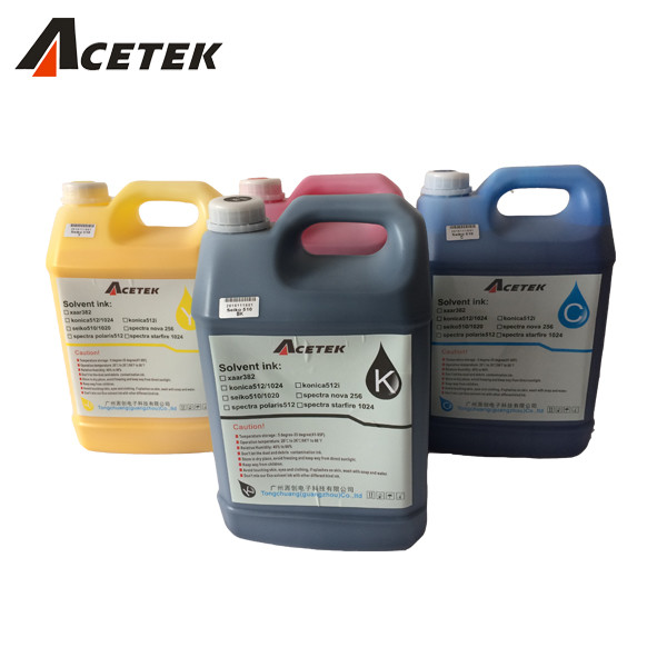 Cheap Acetek Screen Inks And Solvents High Resistance For Koncia 512 42pl 30pl Print Head wholesale