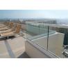 Buy cheap Glass Terrace Building Railing Commercial Glass Balustrade Aluminum U Channel from wholesalers