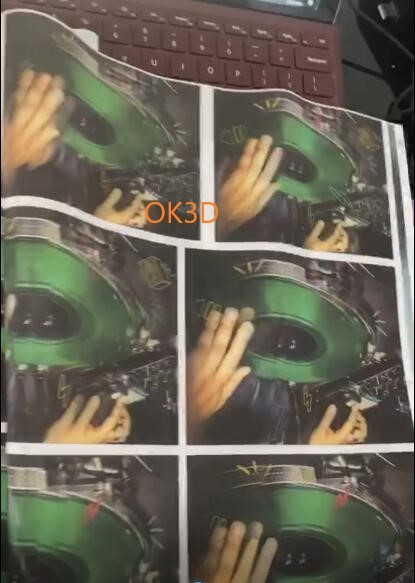 Cheap DTF hot press transfer machine print very soft lenticular TPU lenticular printing in fashion garments and shose in NY wholesale