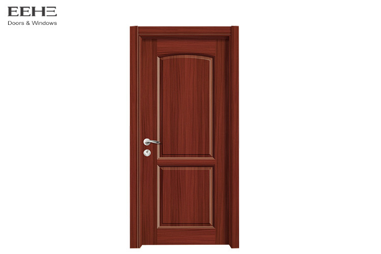 Cheap Dampproof Red Hollow Core Timber Door For Residential Easy To Install wholesale