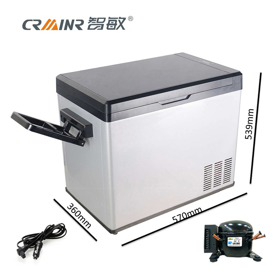 Cheap Anti - Vibration Mini Car Refrigerator , 50L Portable Mini Fridge For Camping wholesale