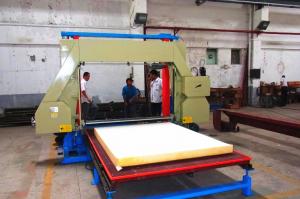 China Hydraulic Polyurethane Foam Cutting Machine For Sponge Sheet Automatic Control on sale