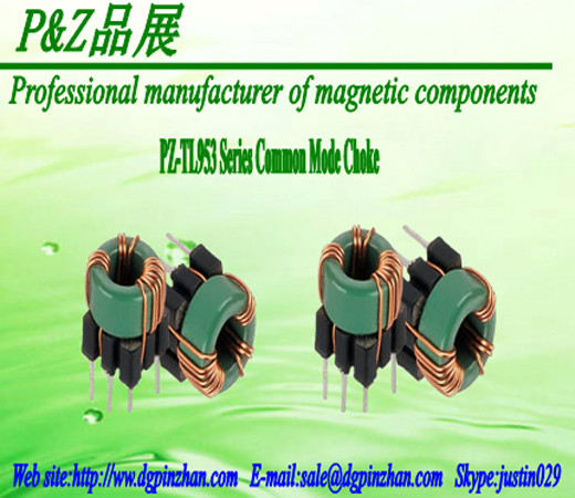 Cheap PZ-TL953 Series Common Mode Choke supporting EDR Series high-frequency transformer wholesale