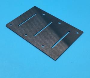 Cheap Insulated Black 94 ZrO2 Zirconia Ceramic Substrate Resistor Heat Sink High Hardness wholesale