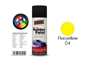 Cheap Fluo Yellow Color Spray Paint Remover 12pcs / Ctn For Car Coating wholesale