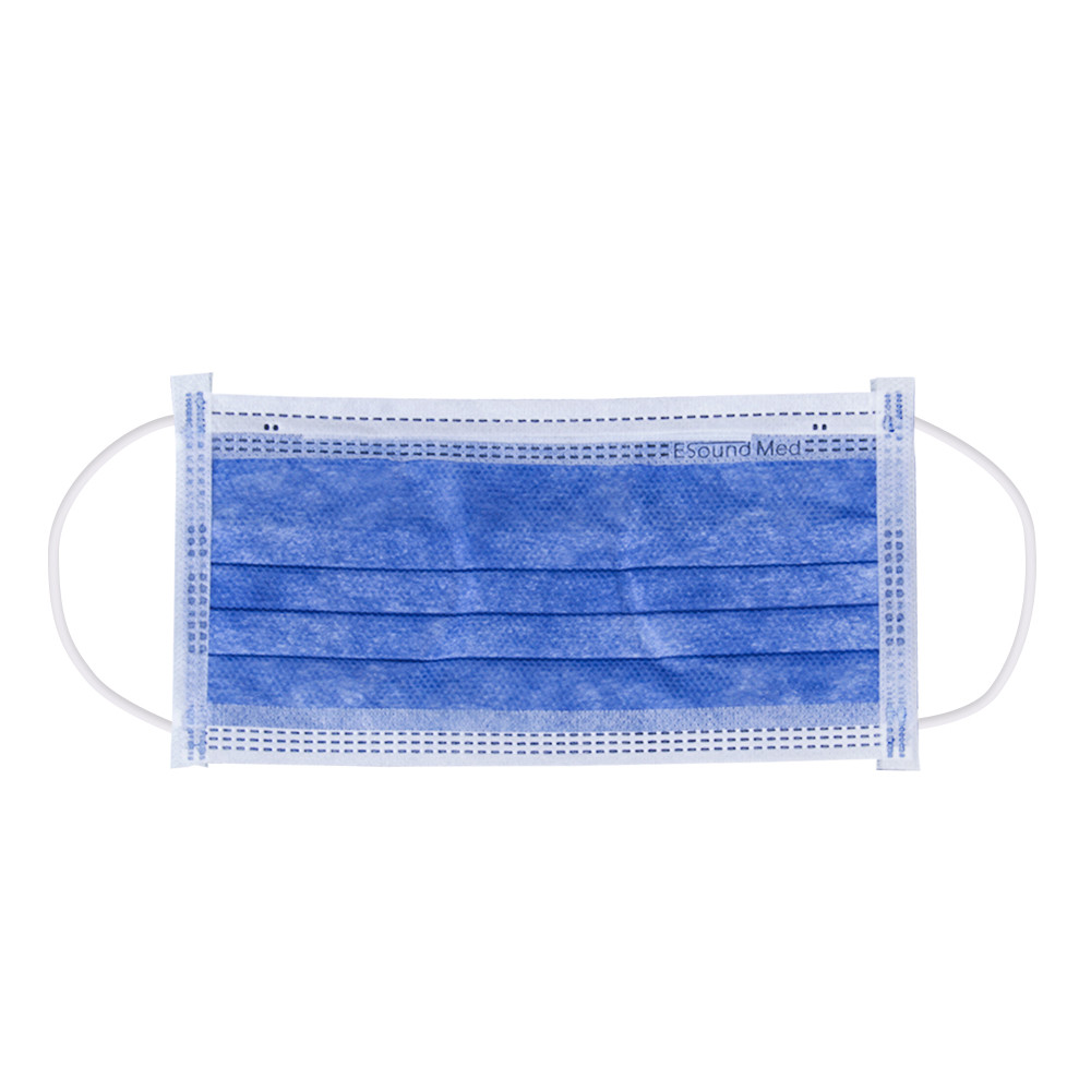 Cheap Protective Mouth Medical Mask Elastic Earloop Anti Virus Sterile Blue wholesale