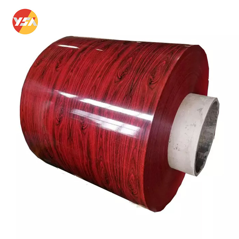 Cheap Factory Price Wood Grain Aluminum Coil Roll Color Coated Cold Rolled Coil wholesale