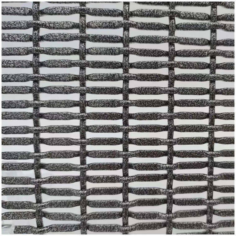 China High Strength Architectural Metal Mesh Plain Weave Style Polishing on sale