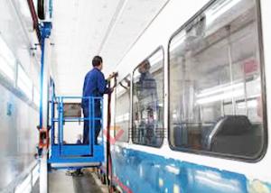 Cheap Train Paint Booth With 3D Lifting Working Platform Railway Equipments Paint Solution wholesale