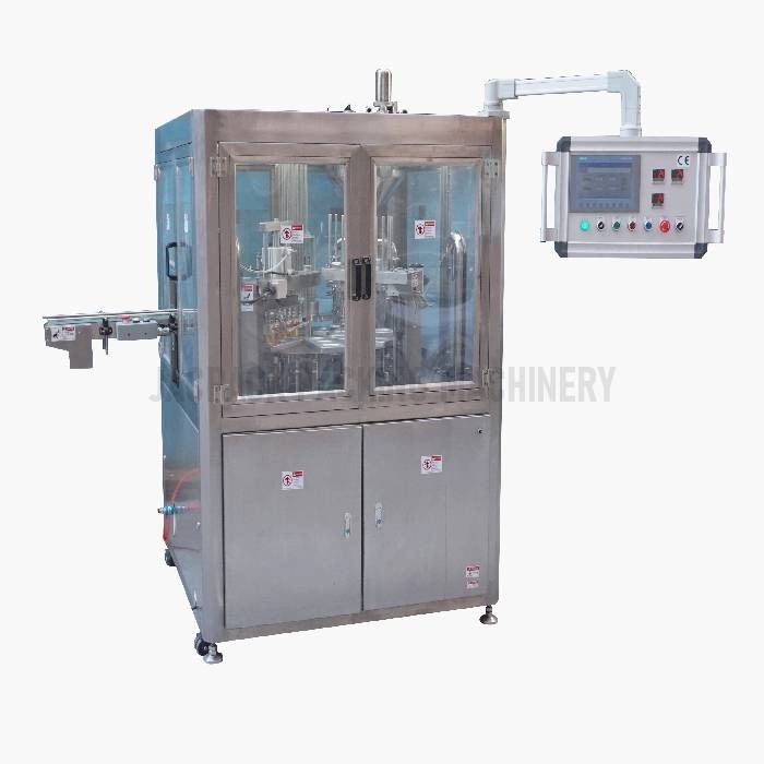 China 1.8KW PLC Control Filling And Sealing Machine For Food And Beverage Industry on sale
