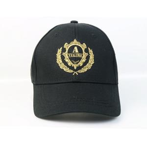 Cheap Fashion Cool 100%cotton Customized Black Flat Embroidery logo long strap baseball Hats Caps wholesale
