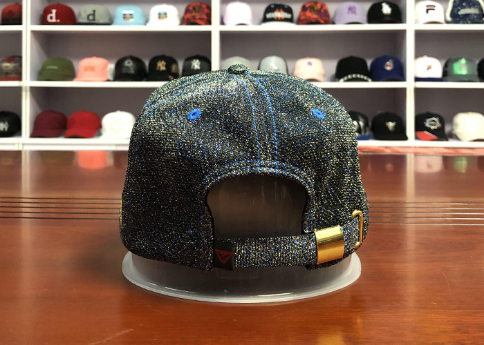 Cheap Custom made Bling metal thread ACE embroidery flower printing 6panel baseball caps hats wholesale
