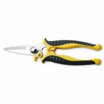 Cheap Pruning Shear with Polished Surface Finish, Upper Blade made of Stainless Steel wholesale