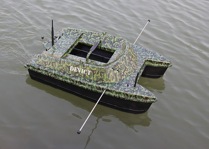 Cheap DEVC-308M3 sea fishing bait boat style rc model / carp bait boat 2PCS Bait Hopper wholesale