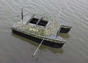 Cheap Sea fishing bait boat  DEVC-308 camouflage DEVICT fishing robot catamaran bait boat wholesale