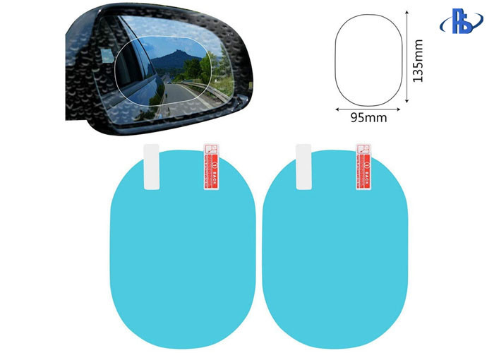 Cheap Safe Driving Car Rearview Mirror Anti Fog Film Sticker wholesale