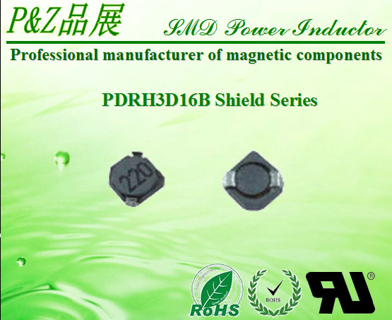 Cheap PDRH3D16B Series 1.5μH~47μH Shield SMD Power Inductors Round Size wholesale