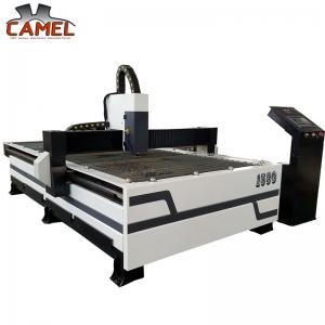 China Jinan CAMEL 1300*2500mm Startfire control system Cnc plasma cutting round metal pipe machine with rotary on sale