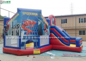 Cheap Funny Spiderman Inflatable Jumping Castles wholesale