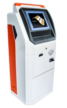 Cheap High Resolution Multi Function Kiosk With Cash And Coin Acceptor / Dispenser wholesale