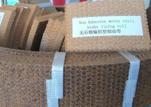 Cheap Resin Woven Friction Material Sheet Viscose Fiber With Brass Wires wholesale