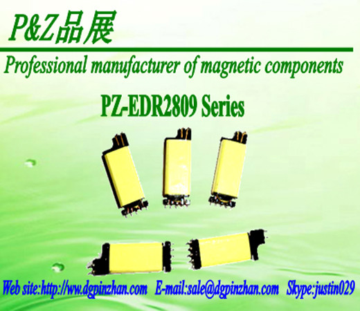 Cheap PZ-EDR2809 Series high-frequency transformer FOR T8 fluorescent lamp power supply wholesale