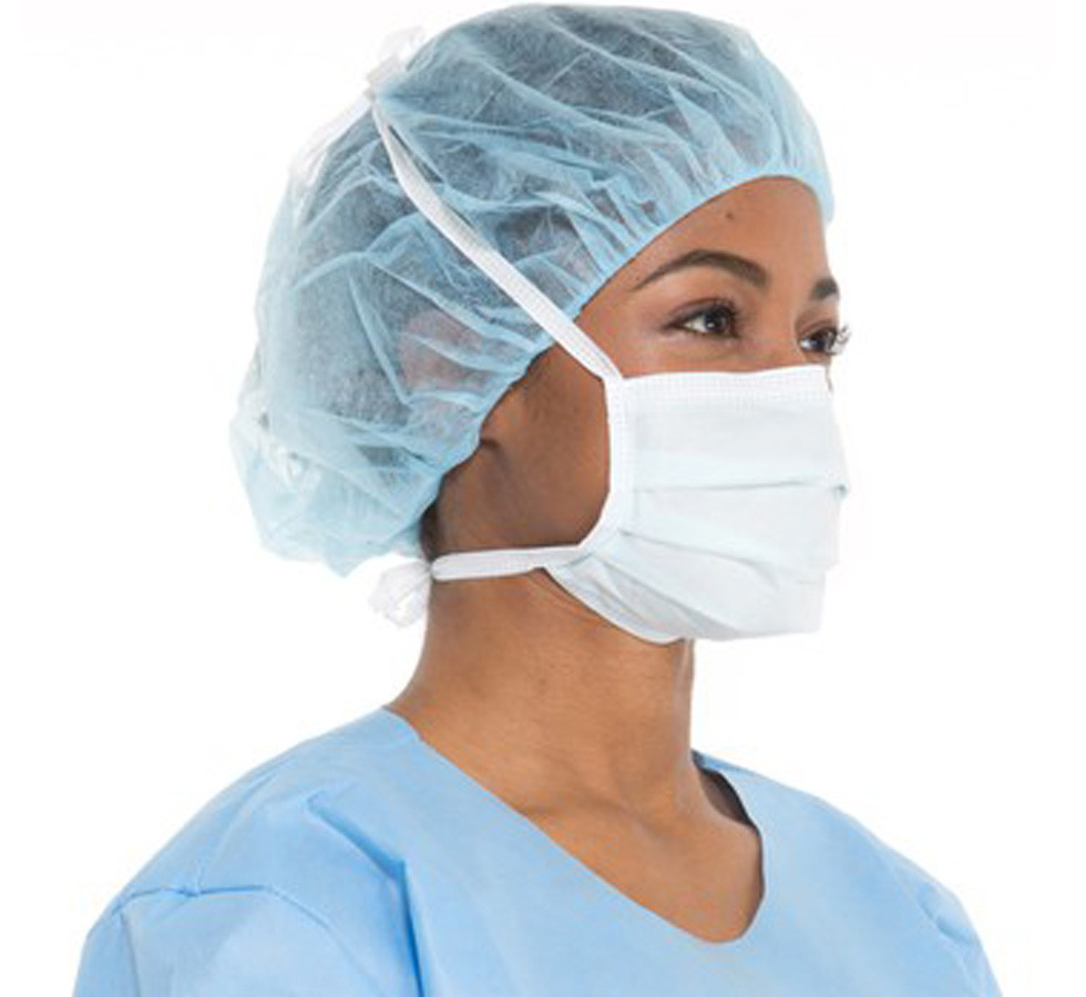 Cheap Hospital use PP Non Woven Disposable Flat Surgical Face Mask With Tie wholesale
