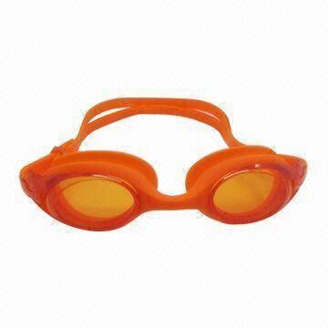 Cheap 1-piece Junior Goggles, Made of Silicone wholesale