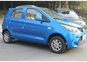 China Rear Wheel Drive Sedan Electric Car 72V5KW Motor Power Remote Central Lock Blue on sale