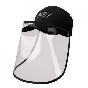 Cheap Adults Anti Virus Protective Mask Baseball Cap With Custom Embroidery Logo wholesale