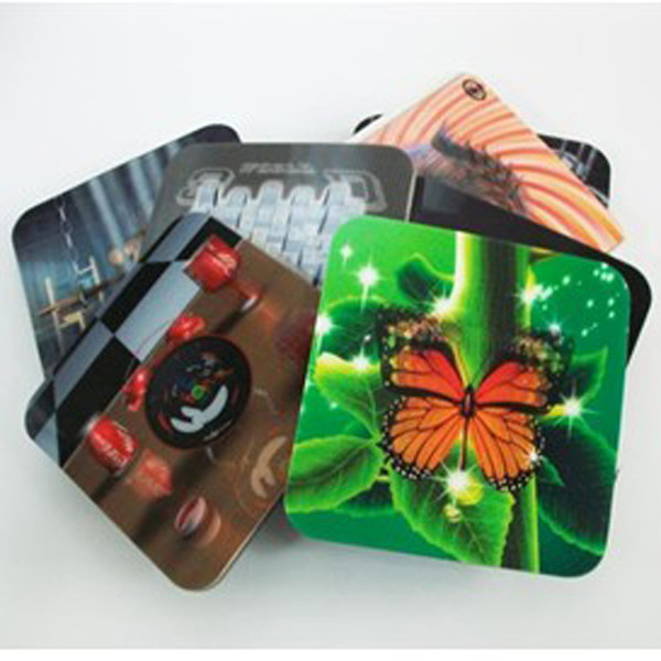 Cheap 3D lenticular greeting cards with motion moving effect made by PET PP material 3D large picture 3D Lenticular decorative wholesale