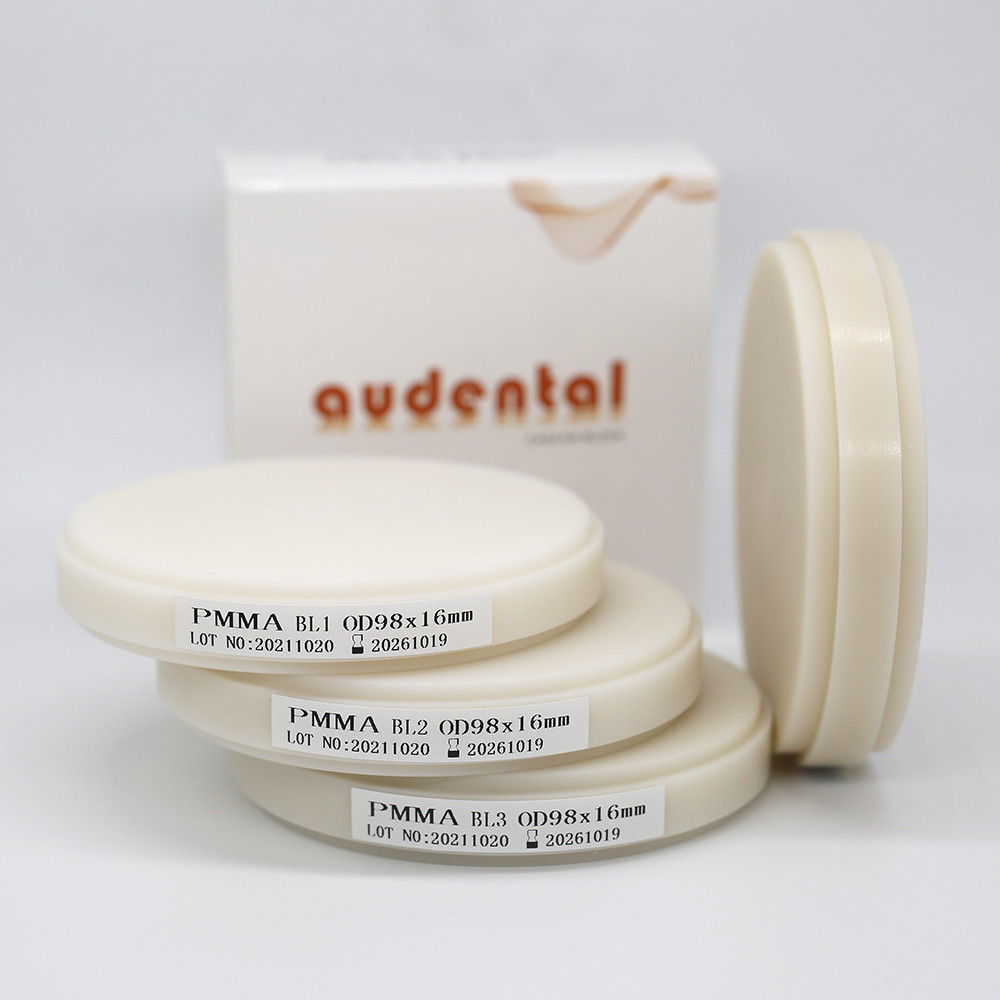 Cheap Cad Cam 98mm Dental PMMA Block For Digital Dental Lab Open System wholesale