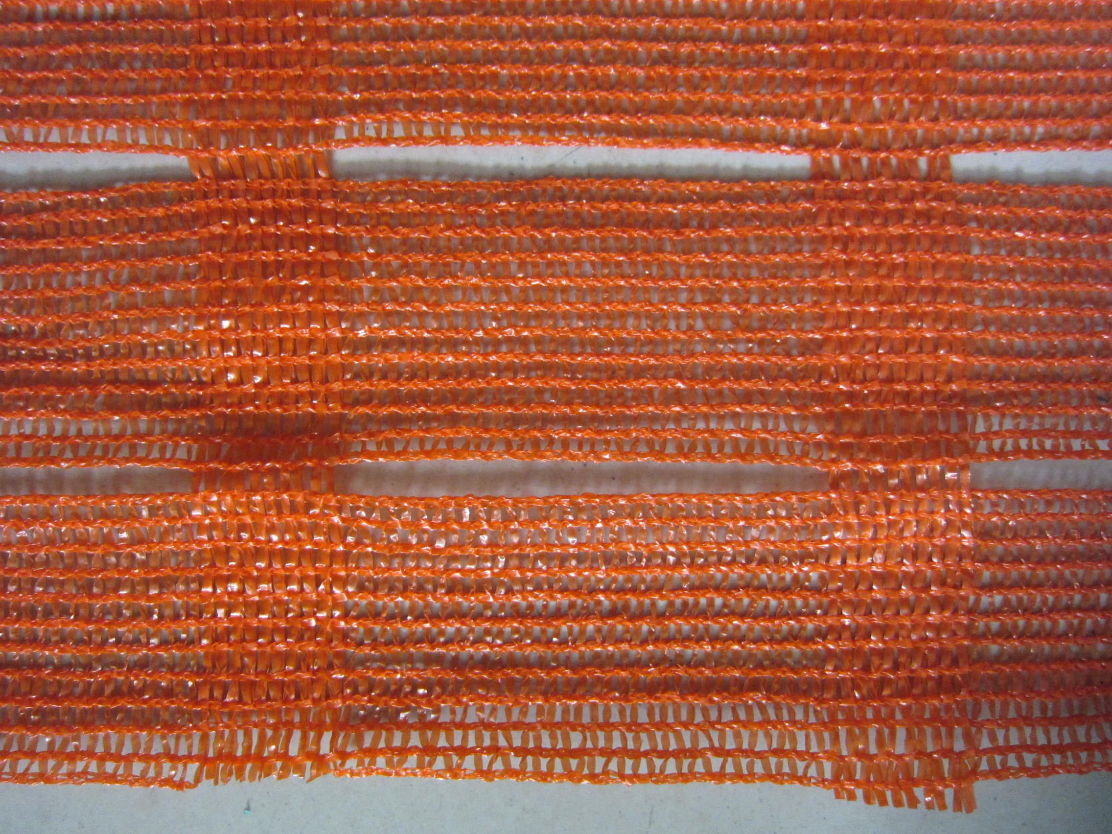 China Anti UV Industrial Safety Netting For Construction Plant , Orange And White on sale