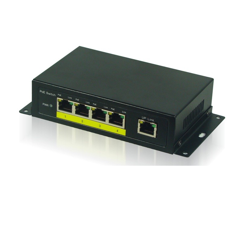 Cheap 5 Port all fast poe ethernet switch with 4 poe wholesale