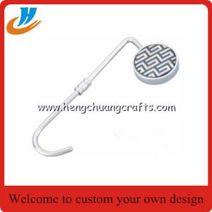 Cheap Fashion High Quality Purse Hanger/Hanger Hook For Bag with Your Design wholesale