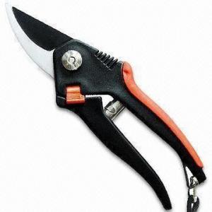 Cheap Anvil Pruning Shears with Twin-color ABS and TPR Handle wholesale