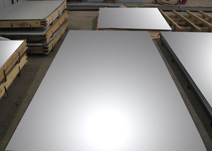 China Super Mirror Bright Annealed Stainless Steel Sheet  , Flat Steel Plate For Wall Covering on sale