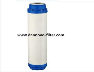 Granual Activated carbon Block UDF Water Filter Cartridge 10inch 430g with Plane