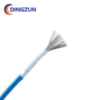 China Silicone Rubber Insulation Fire Resistance Cable Fiberglass Weave Wire for sale