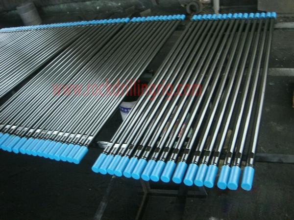 Quality High Performance Threaded Steel Rod / Drill MF Rod R32 R38 T38 T45 T51 GT60 for sale