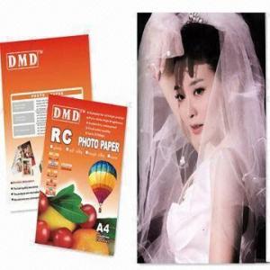 China A4 Resin-coated Photo Paper, Waterproof, Absolutely Flat and Smooth on sale